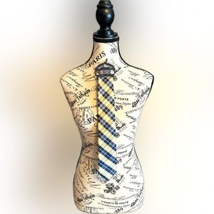 Chaps Yellow/Blue Tie, Youth, Brand New (no tags)